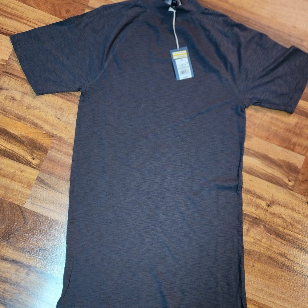 Womens mock neck cotton dress